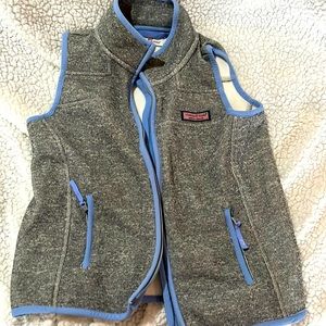 Girls 10-12 size M Vineyard Vines Vest